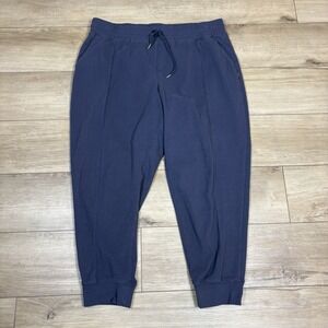 Women's Mondetta XXL Gray Fleece Jogger Pant Drawstring Waist Pockets